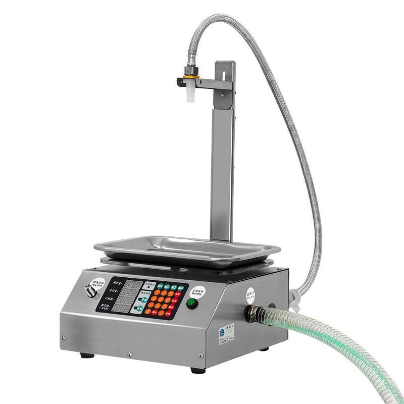 UPK-L17 17L/min Automatic Weighing Filler Electric Diaphragm Pump Filling Machine for Detergent Dishwashing Liquid