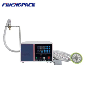GFK-17C Automatic Liquid Filling Machine 35L Diaphragm Pump Filling Machine For Laundry Solution Hair Conditioner Shower Gel