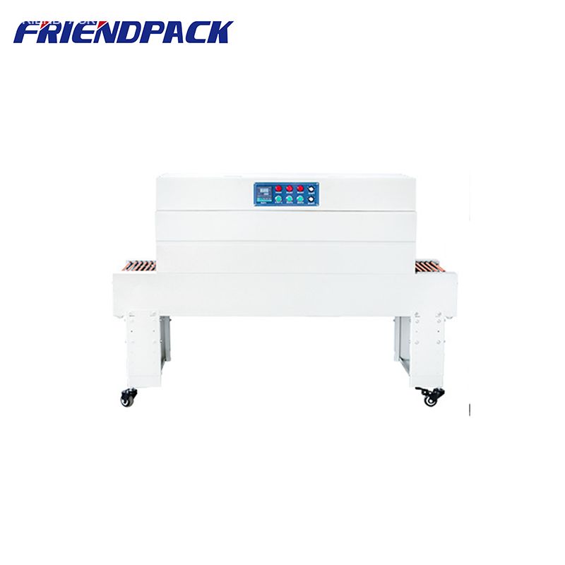 FQL450 L Bar Cutting And Shrinking Machine Automatic Film Packing Shrink Tunnel Heat Wrapping Machine for Box Cans Bags Book