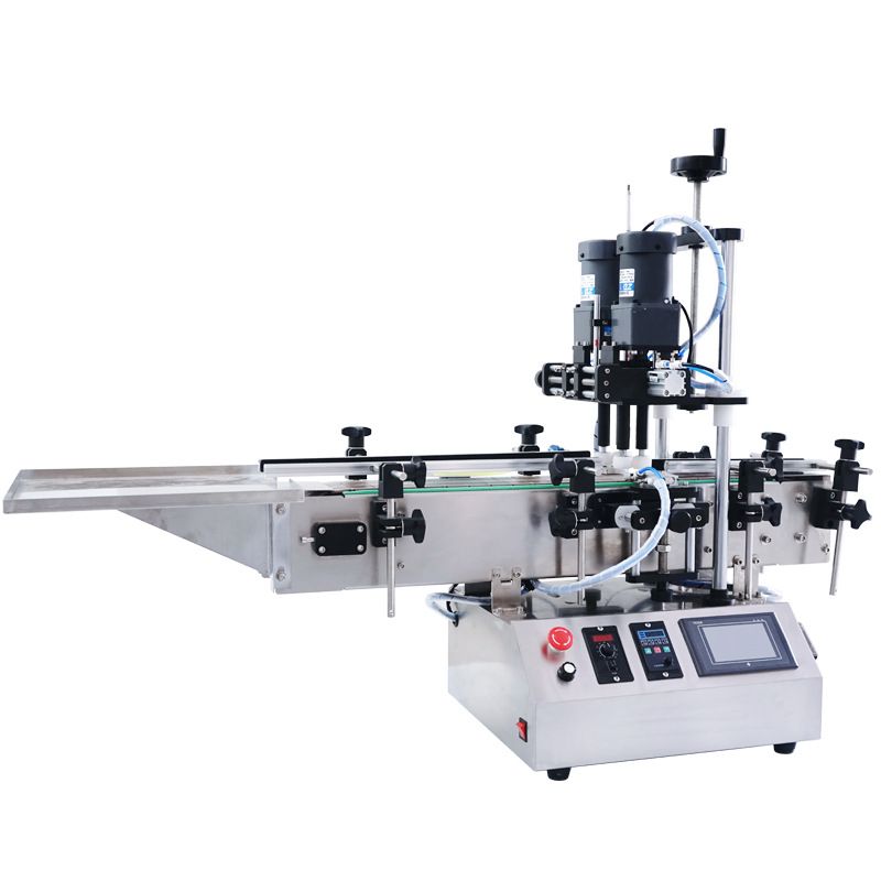 Automatic Plastic Bottle Capping Machine Laundry Detergent Shower Gel Capping Machine Seaming Machine