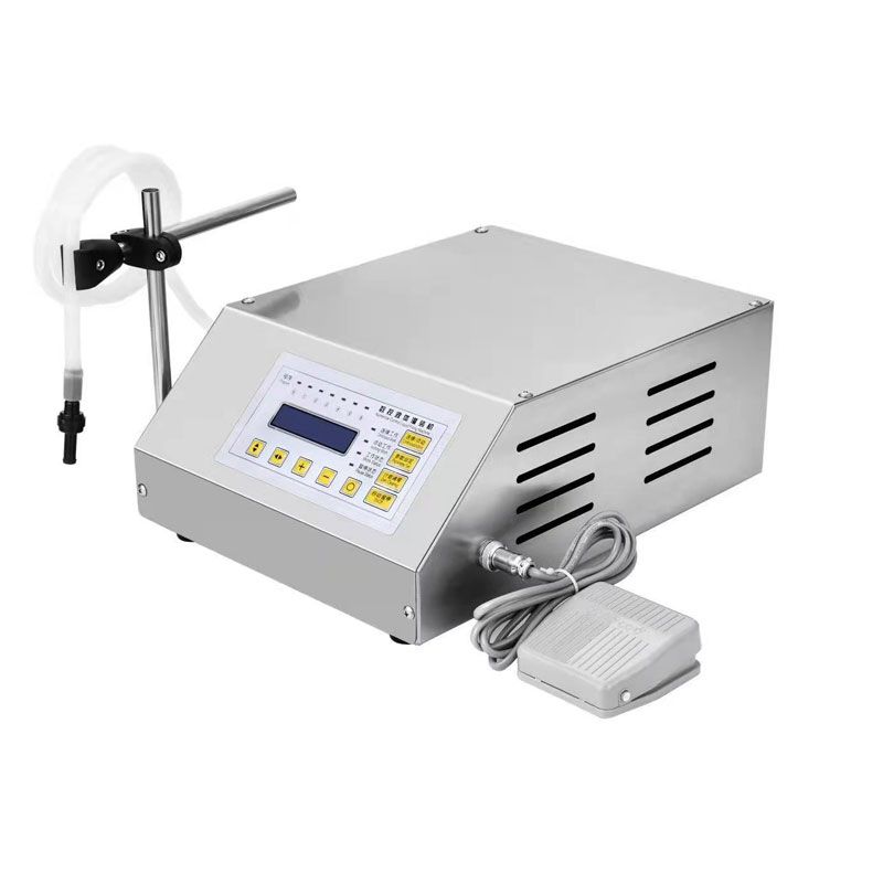 GFK-160 5-3500 ML Liquid Filling Machine Digital Control Water Drink Perfume Juice Beer Automatic Bottle Filler