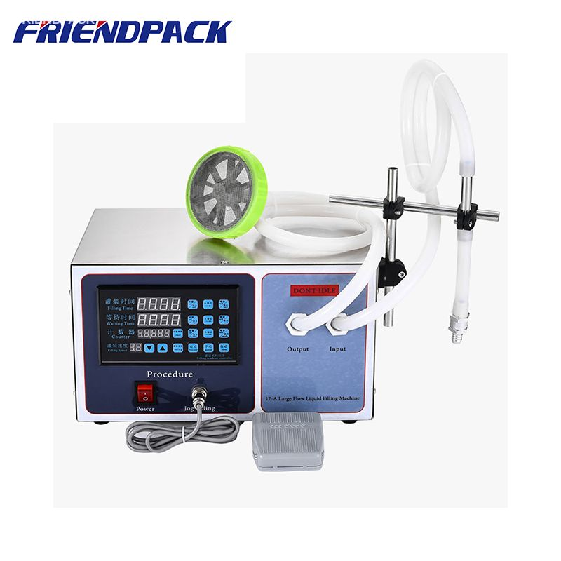 GFK-17A Automatic Liquid Filling Machine 8500ML Diaphragm Pump Filling Machine For Good Flow Liquid