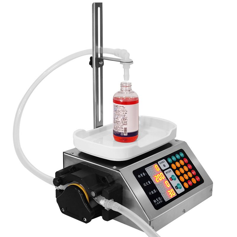 UPK-3500 10-1000g Weight Filling Machine Peristaltic Pump Automatic Weighing Filler Electric Digital Bottle Filler for Perfume