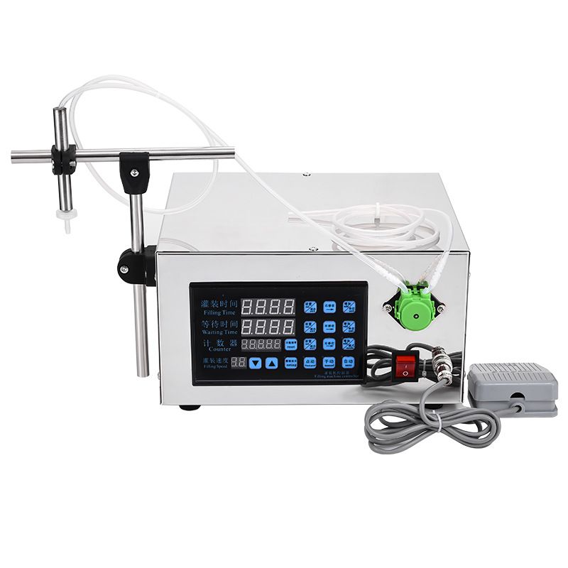 GFK-580 Liquid Filling Machine Peristaltic Pump Automatic Digital Bottle Filling Filler Control Pump Liquid Filling 