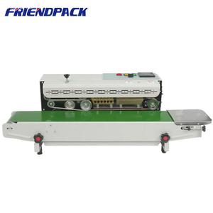 FR770 Continuous Band Sealer Plastic Bag Sealing Machine Automatic Coding Band Packing Sealer