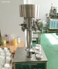 Stainless Steel Semi Automatic Can Sealing Seaming Seamer Machine