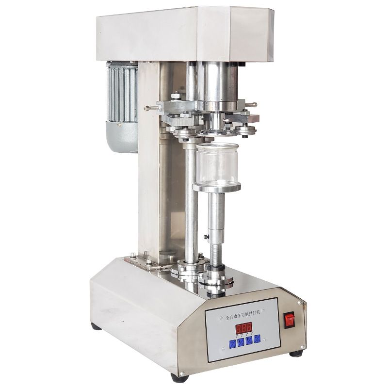 Plastic Aluminum Tin Cans Canning Sealer beer Can Sealing Machine