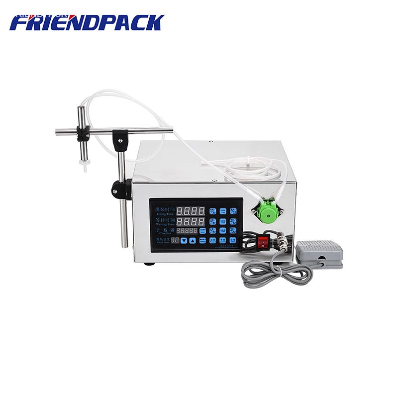 GFK-580 Liquid Filling Machine Peristaltic Pump Automatic Digital Bottle Filling Filler Control Pump Liquid Filling 
