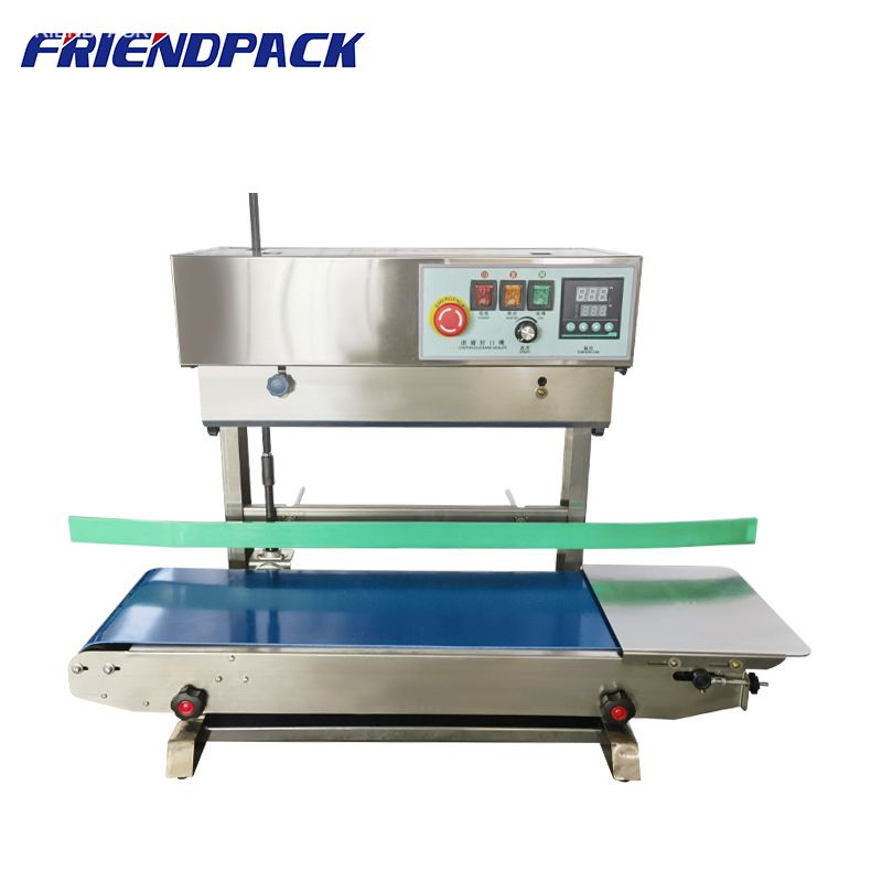 FR5525 Vertical Automatic Continuous Sealing Machine Bag Sealer Machine for PVC Bags Films