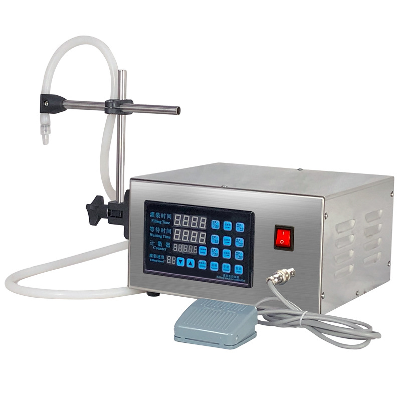 GFK280 Digital Liquid Filling Machine 5-3500ml Bottle Filler Digital Control Bottle Filling Machine Automatic Liquid Filler