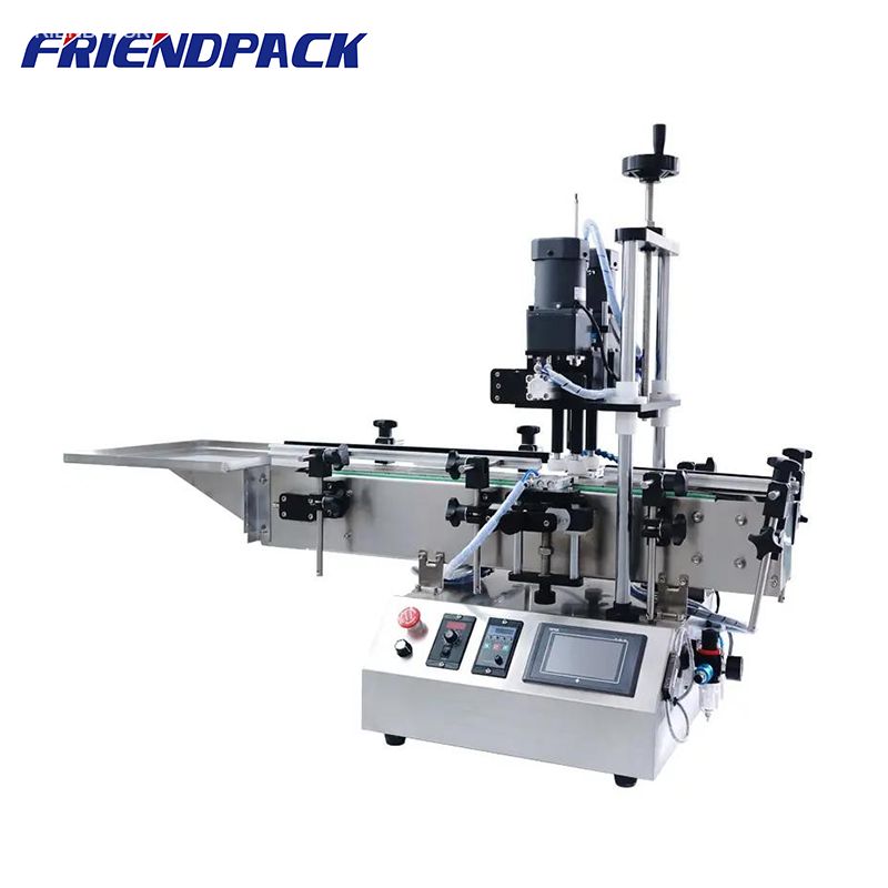 Automatic Plastic Bottle Capping Machine Laundry Detergent Shower Gel Capping Machine Seaming Machine