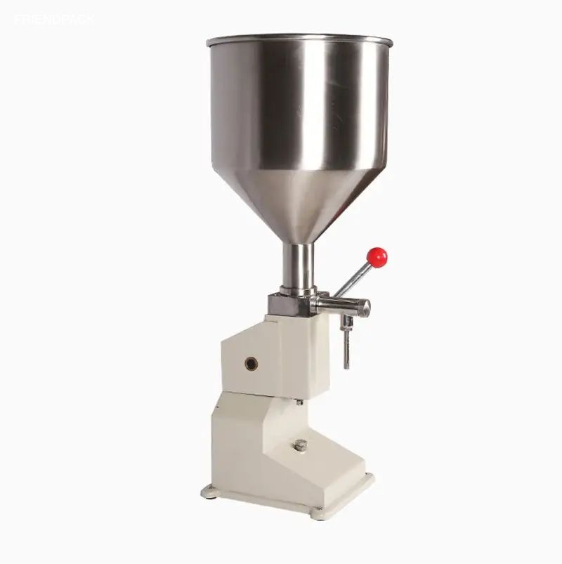 Manual Paste Liquid Filling Machine 5-50ml Bottle Filler Adjustable Bottle Filling Machine Filler A03