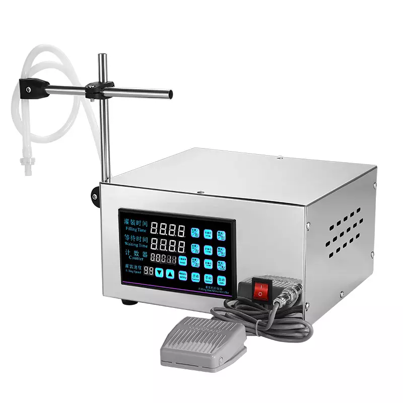 GFK280 Digital Liquid Filling Machine 5-3500ml Bottle Filler Digital Control Bottle Filling Machine Automatic Liquid Filler