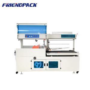 BF450 Side Sealing Plastic Film Shrink Wrapping Machine Automatic Film Packing Shrink Tunnel Heat Wrapping Machine for Box Cans Bags Book