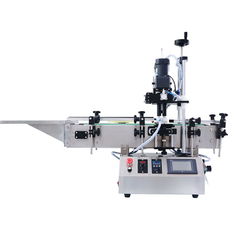 Automatic Plastic Bottle Capping Machine Laundry Detergent Shower Gel Capping Machine Seaming Machine
