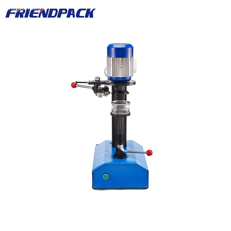 Small Plastic Beverage Bottle Tin Can Lid Sealing Machine Manual PET Can Sealer Seaming Machine