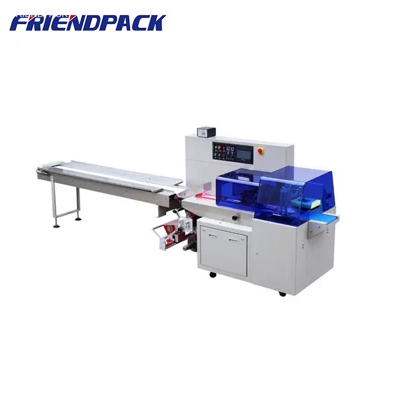 UPK-BG450W Automatic Flow Wrappers Equipment Automatic Horizontal Vegetable Toy Bearing Hinge Hardware Wrapping Packaging Machine