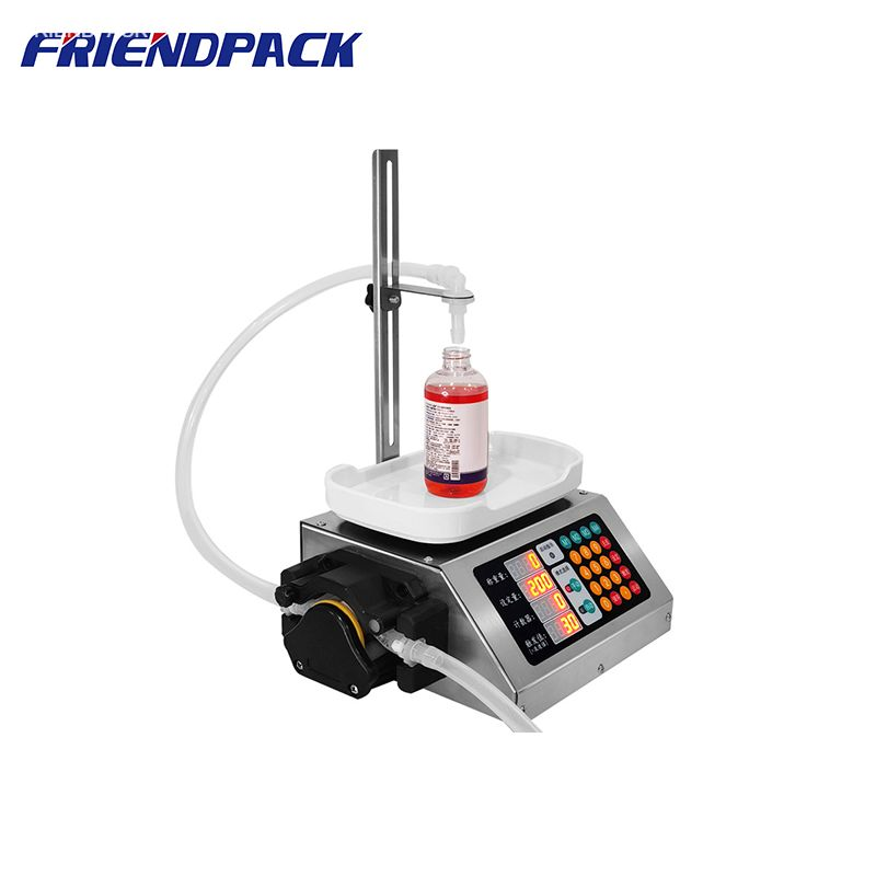 UPK-3500 10-1000g Weight Filling Machine Peristaltic Pump Automatic Weighing Filler Electric Digital Bottle Filler for Perfume