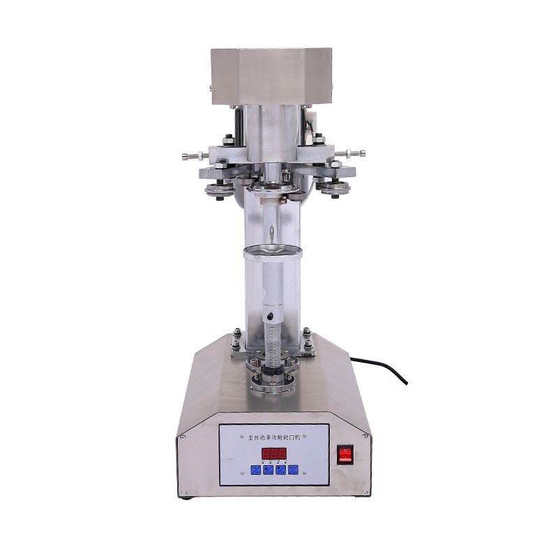 Plastic Aluminum Tin Cans Canning Sealer beer Can Sealing Machine