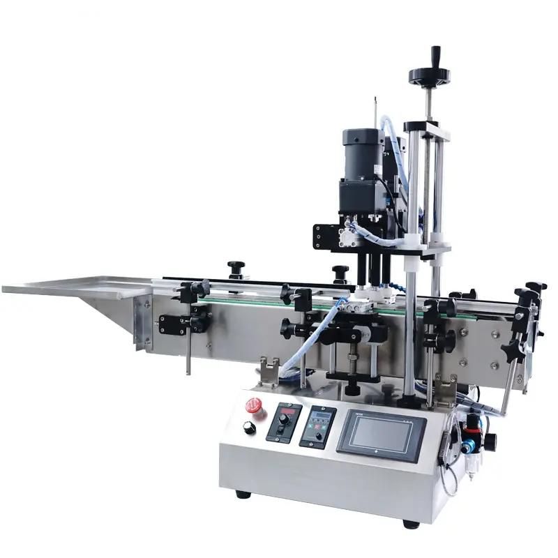 Automatic Plastic Bottle Capping Machine Laundry Detergent Shower Gel Capping Machine Seaming Machine