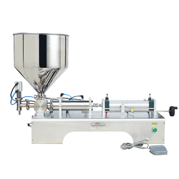 Pneumatic horizontal filling machine