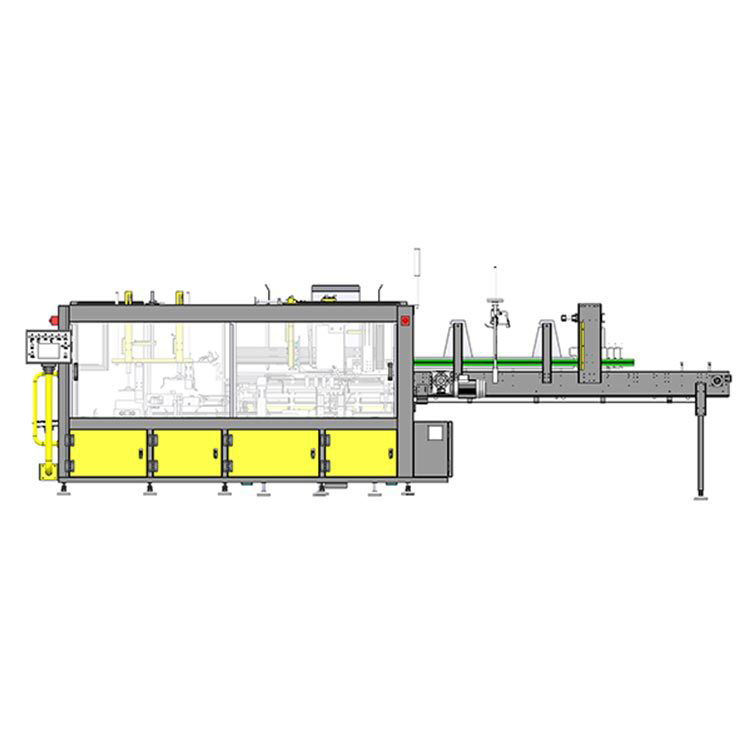 Automatic Carton Sealing And Cutting Packaging Chassis Packaging Machine