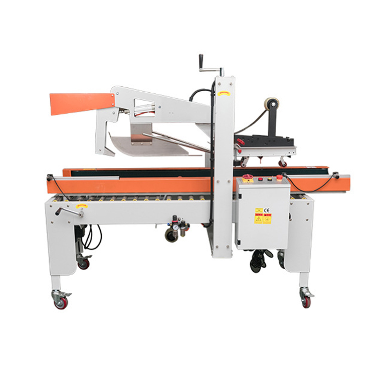 UJ215 Automatic Folding And Sealing Carton Sealer Taping Machine